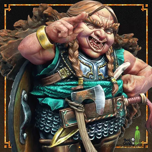 Evelina Shieldbreaker 75 mm [Traders of Kobberland Series] Big Child Creatives