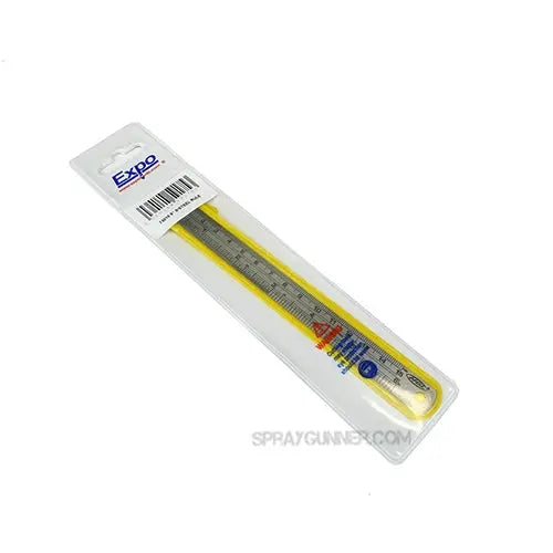 Expo Tools Stainless Steel Engraved Ruler (6 inch)