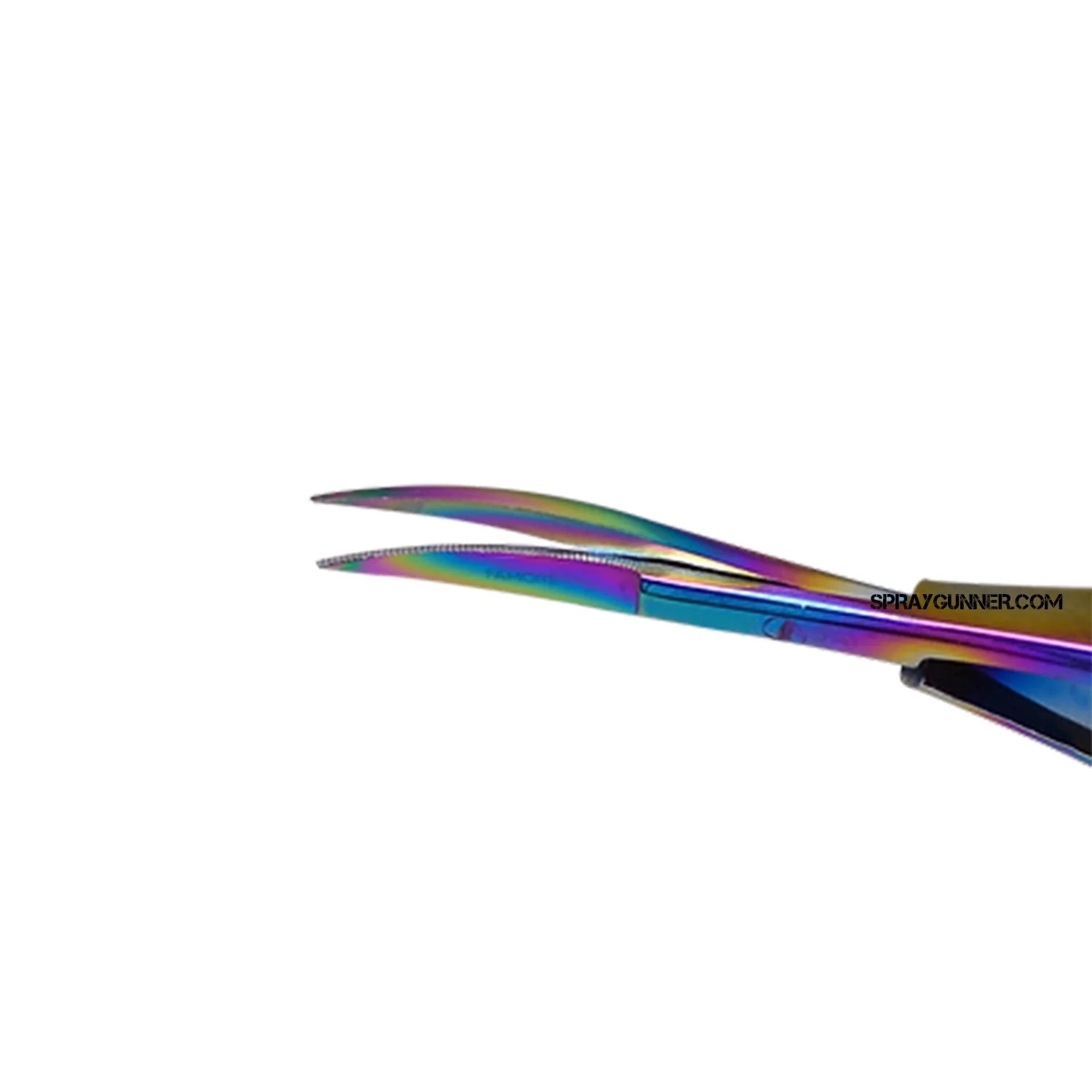 FAMORE EZ Snip Micro Serrated Titanium Coated Curved Blade (738T) Famore