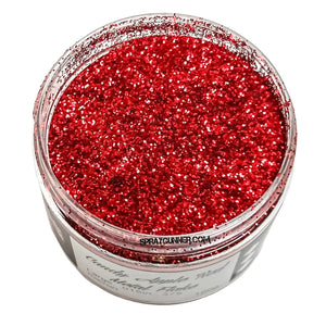 Flake King: Candy Apple Red Metal Flake