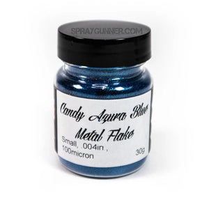 Flake King: Candy Azura Blue Metal Flake