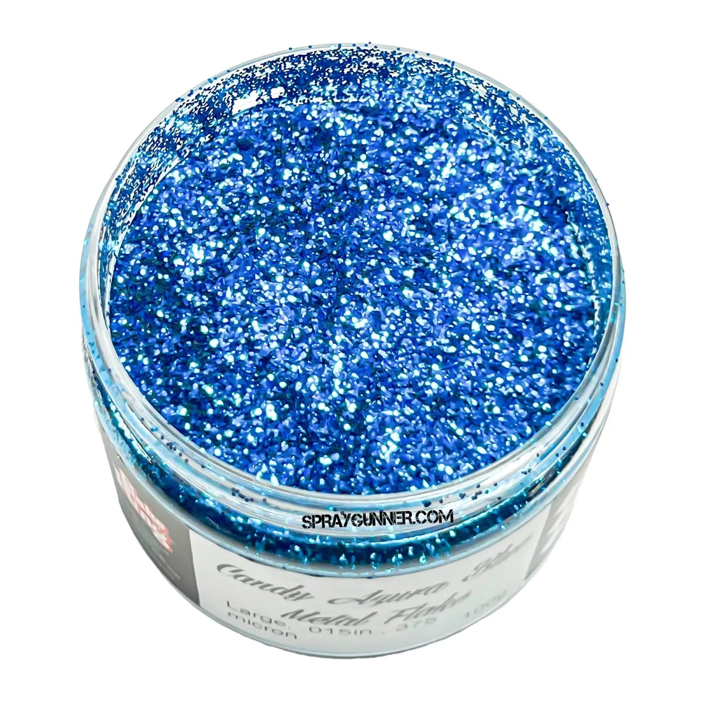 Flake King: Candy Azura Blue Metal Flake