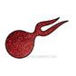 Flake King: Candy Bright Red Metal Flake