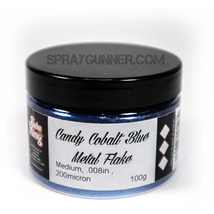 Flake King: Candy Cobalt Blue Metal Flake
