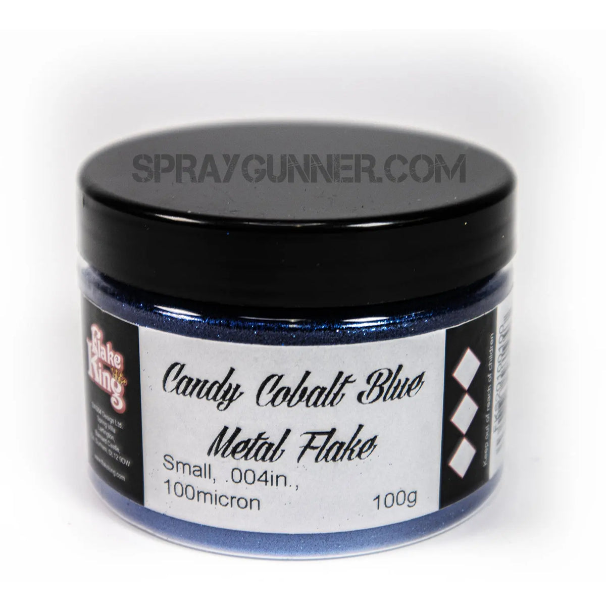Flake King: Candy Cobalt Blue Metal Flake