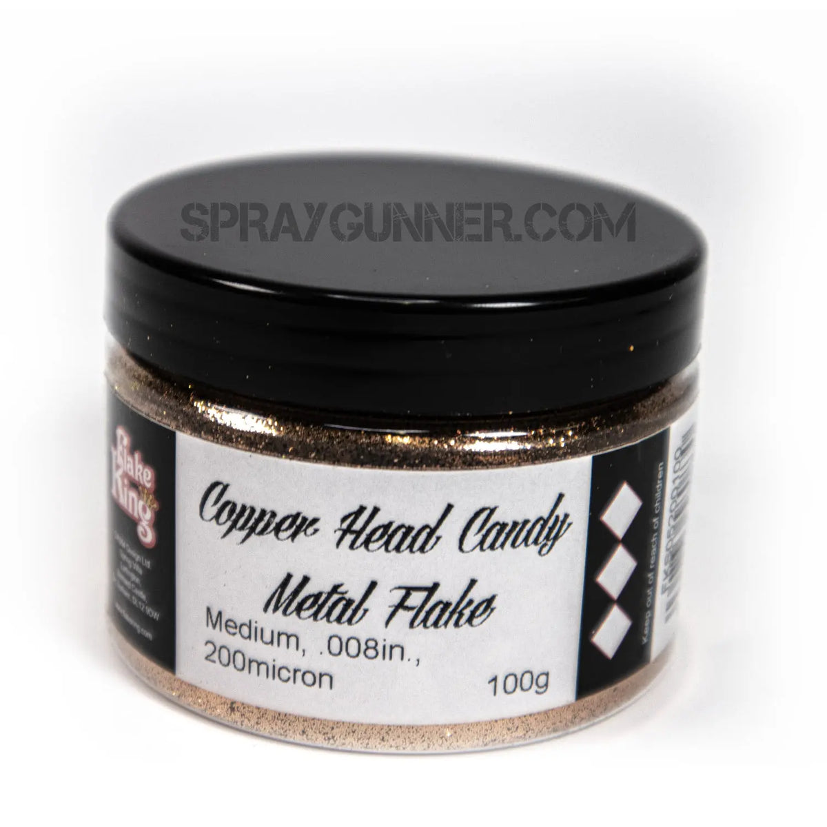 Flake King: Candy Copper Head Metal Flake