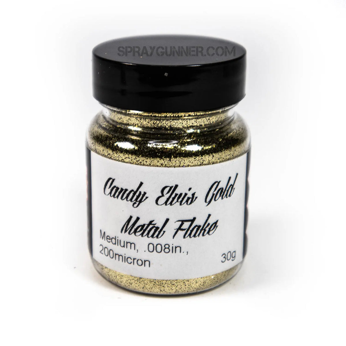 Flake King: Candy Elvis Gold Metal Flake