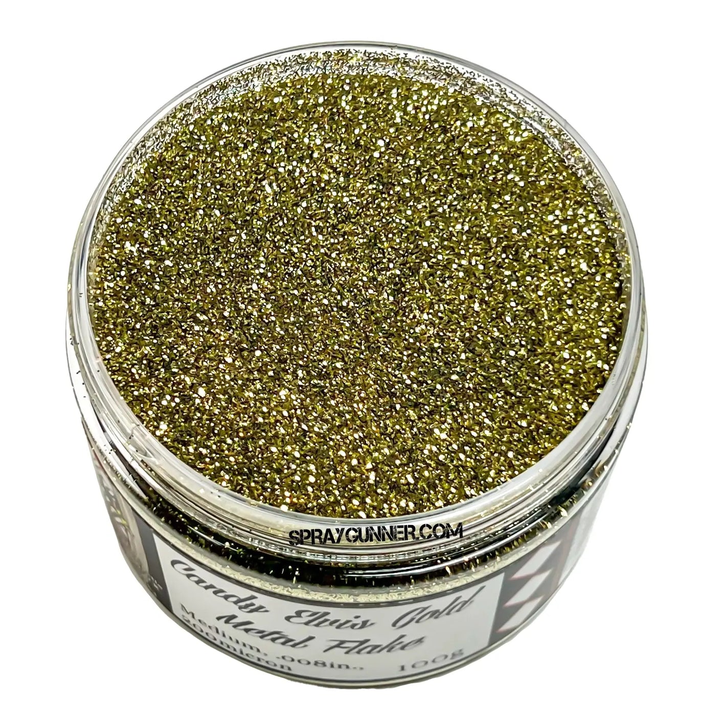 Flake King: Candy Elvis Gold Metal Flake