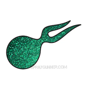 Flake King: Candy Emerald Green Metal Flake