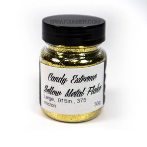 Flake King: Candy Extreme Yellow Metal Flake