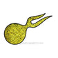 Flake King: Candy Extreme Yellow Metal Flake