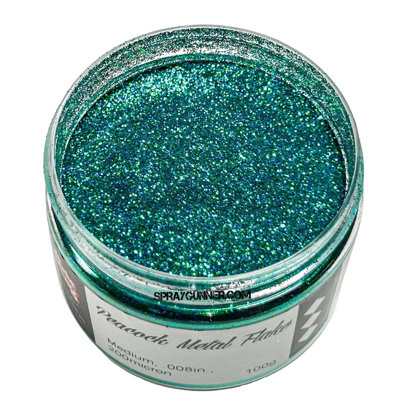 Flake King: Candy Peacock Metal Flake