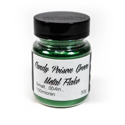 Flake King: Candy Poison Green Metal Flake