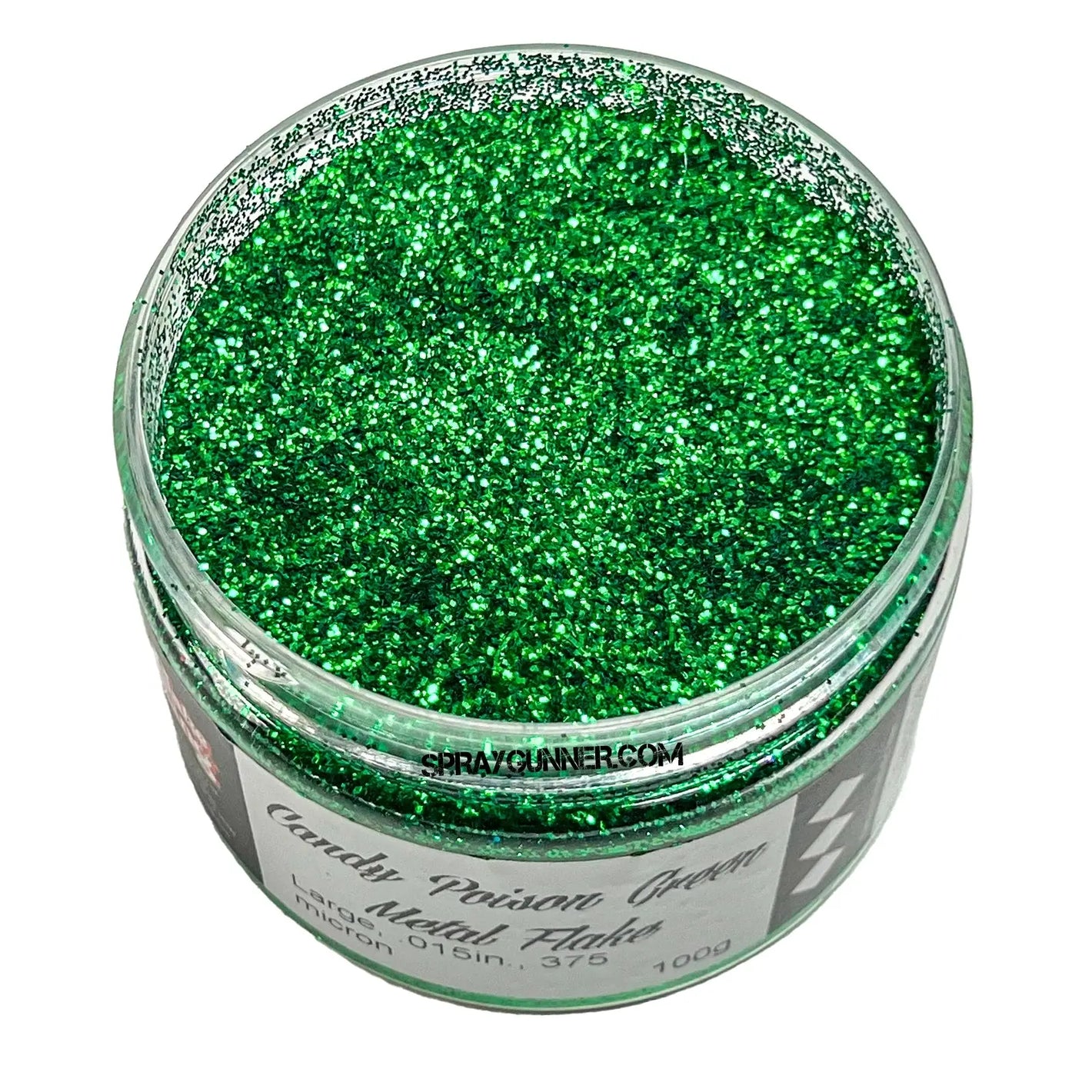 Flake King: Candy Poison Green Metal Flake