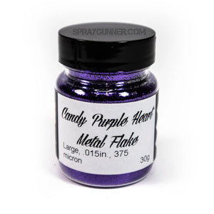 Flake King: Candy Purple Heart Metal Flake