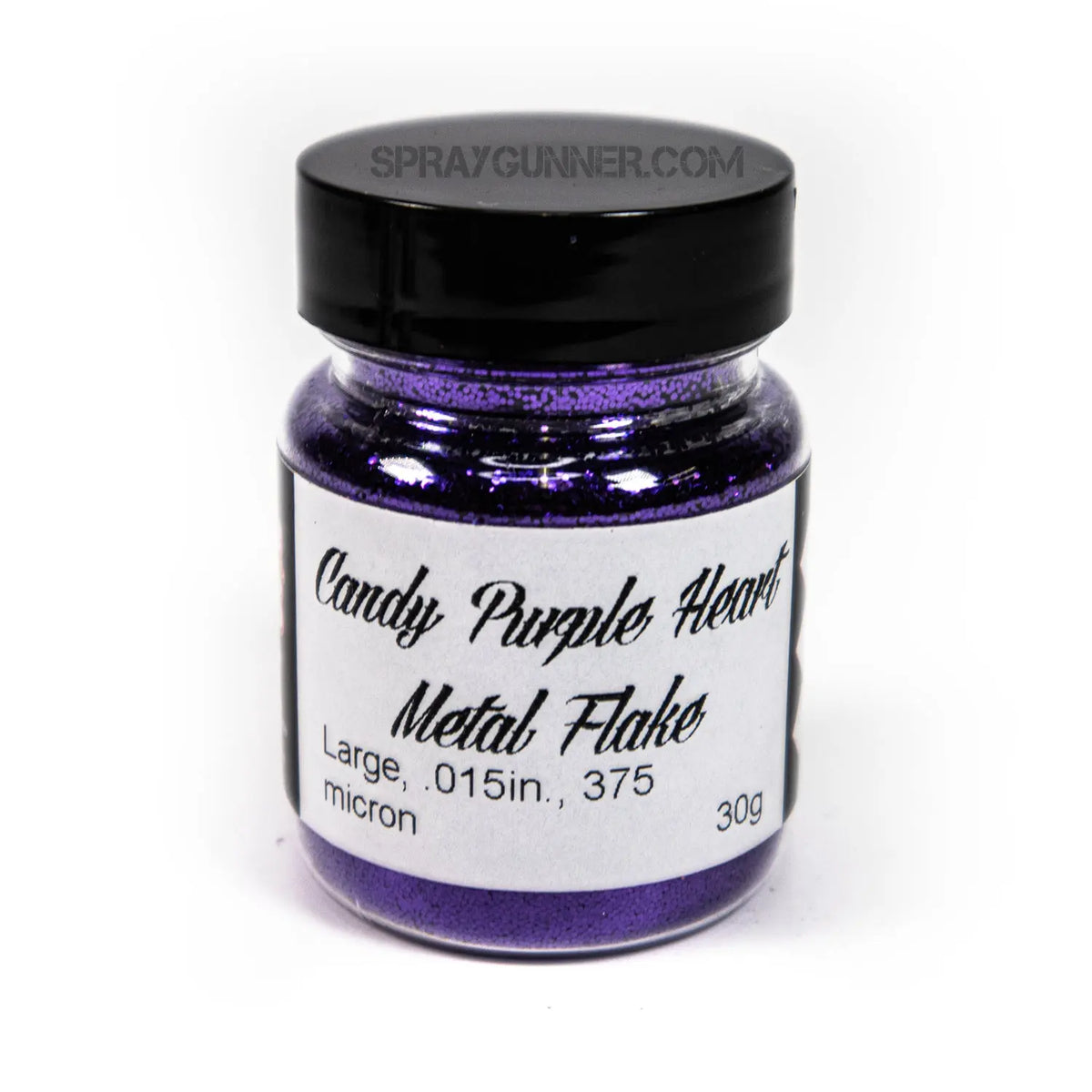 Flake King: Candy Purple Heart Metal Flake