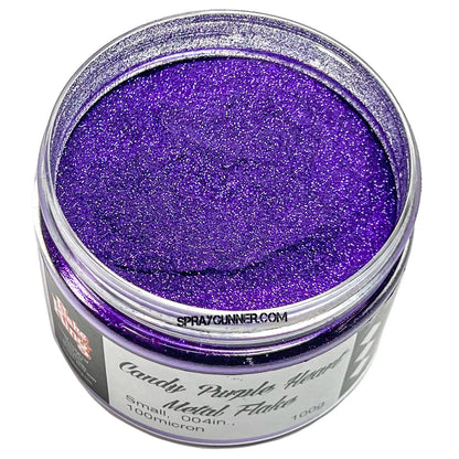 Flake King: Candy Purple Heart Metal Flake Flake King