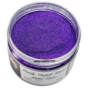 Flake King: Candy Purple Heart Metal Flake