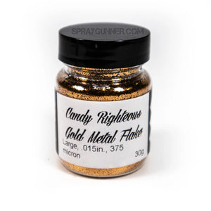 Flake King: Candy Righteous Gold Metal Flake