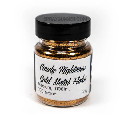 Flake King: Candy Righteous Gold Metal Flake