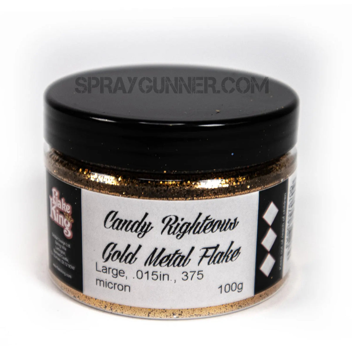Flake King: Candy Righteous Gold Metal Flake