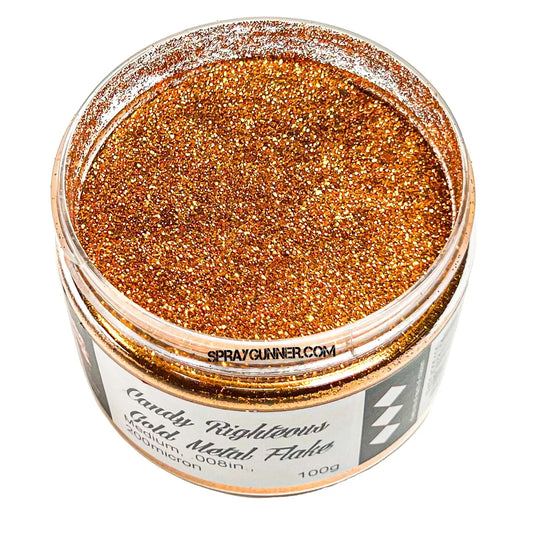 Flake King: Candy Righteous Gold Metal Flake