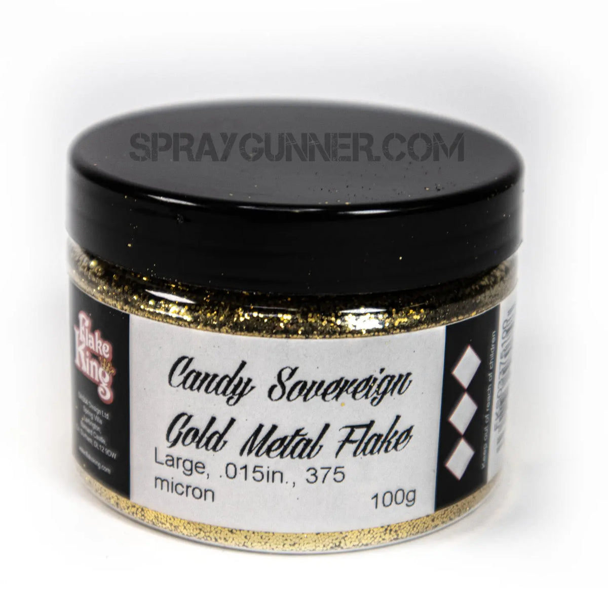 Flake King: Candy Sovereign Gold Metal Flake