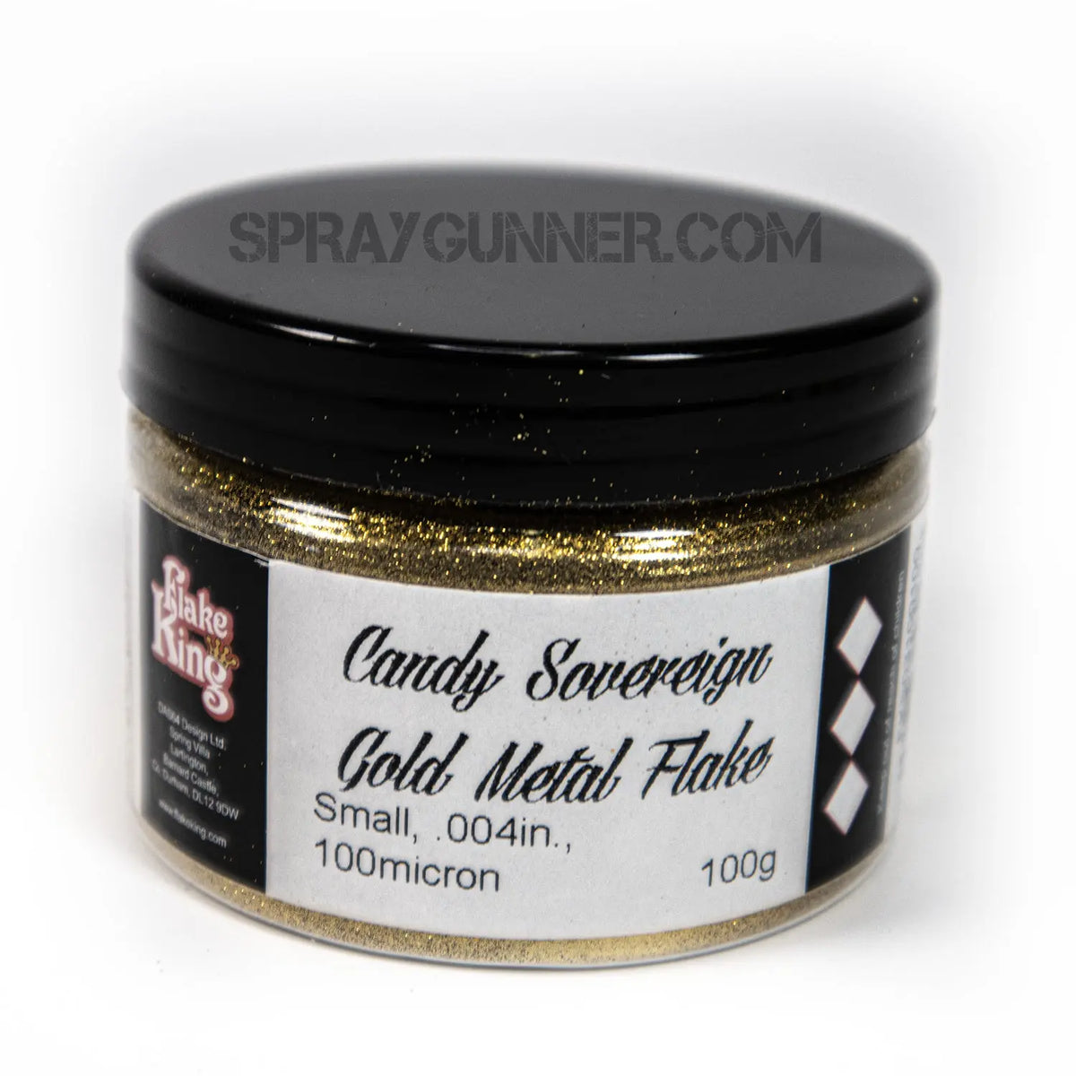 Flake King: Candy Sovereign Gold Metal Flake