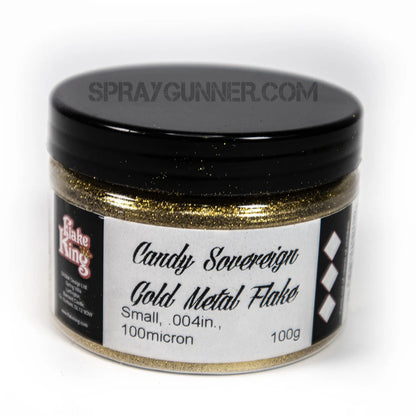 Flake King: Candy Sovereign Gold Metal Flake