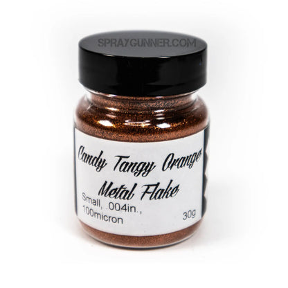 Flake King: Candy Tangy Orange Metal Flake