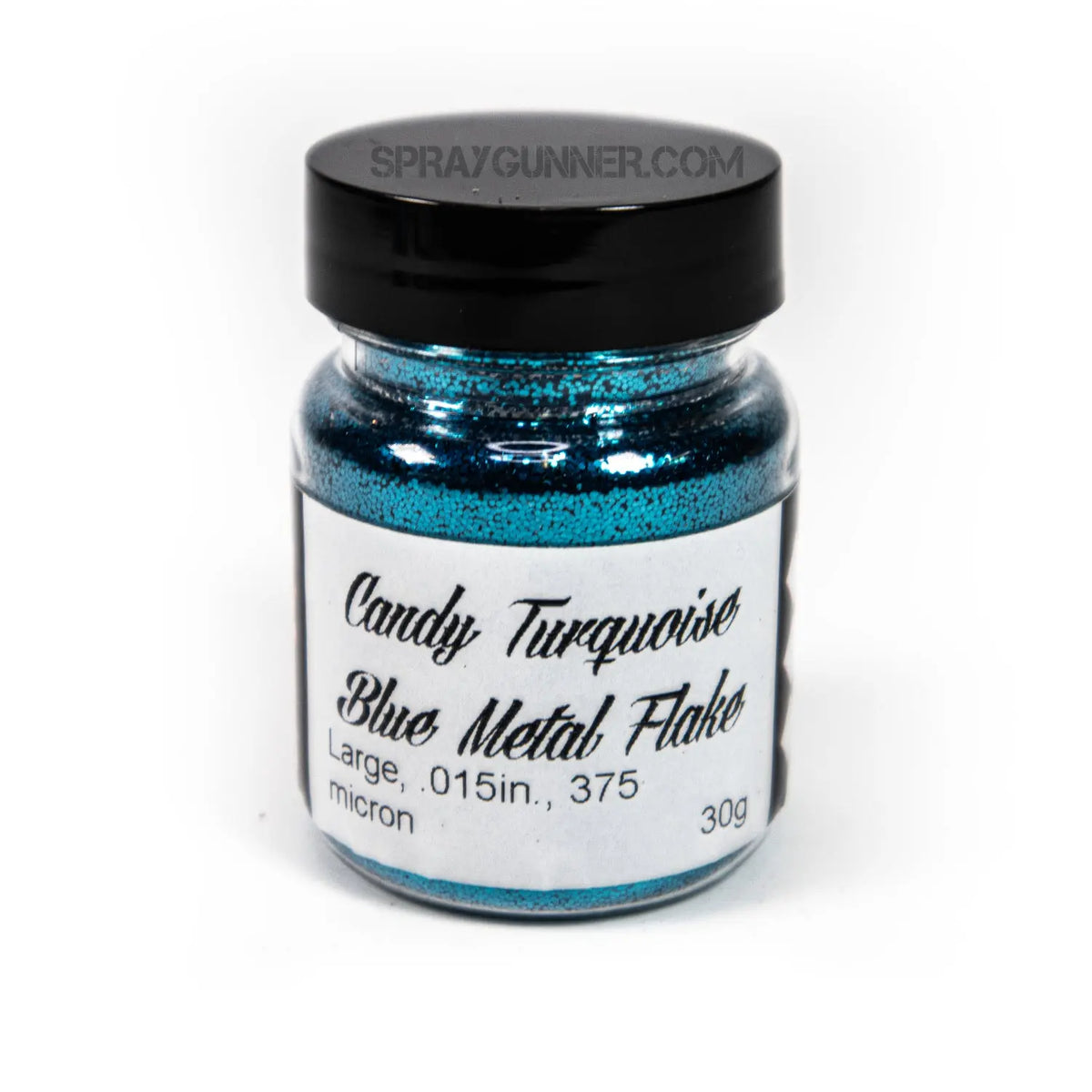 Flake King: Candy Turquoise Blue Metal Flake