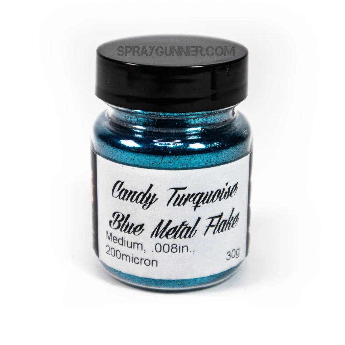 Flake King: Candy Turquoise Blue Metal Flake