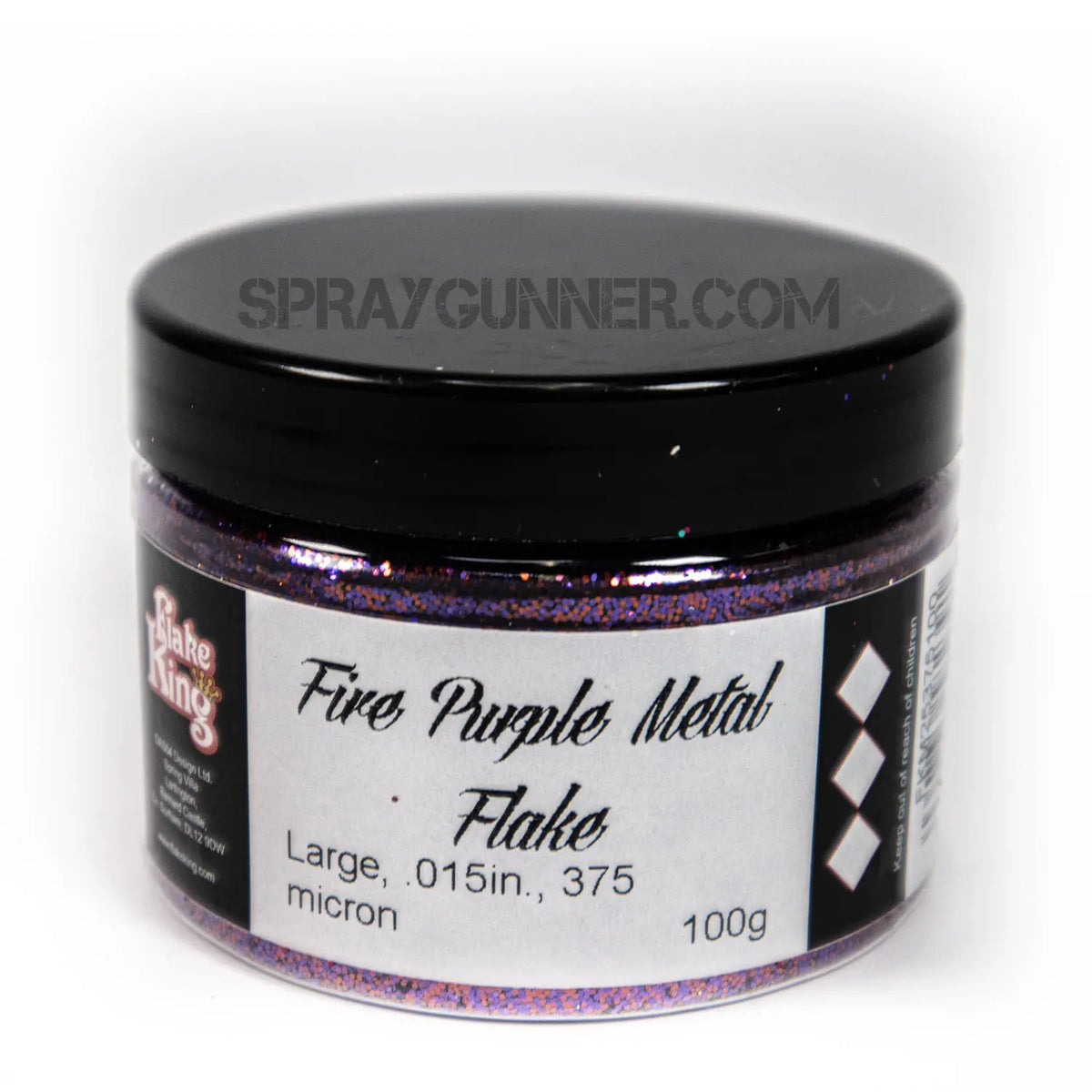 Flake King: Fire Purple Metal Flake