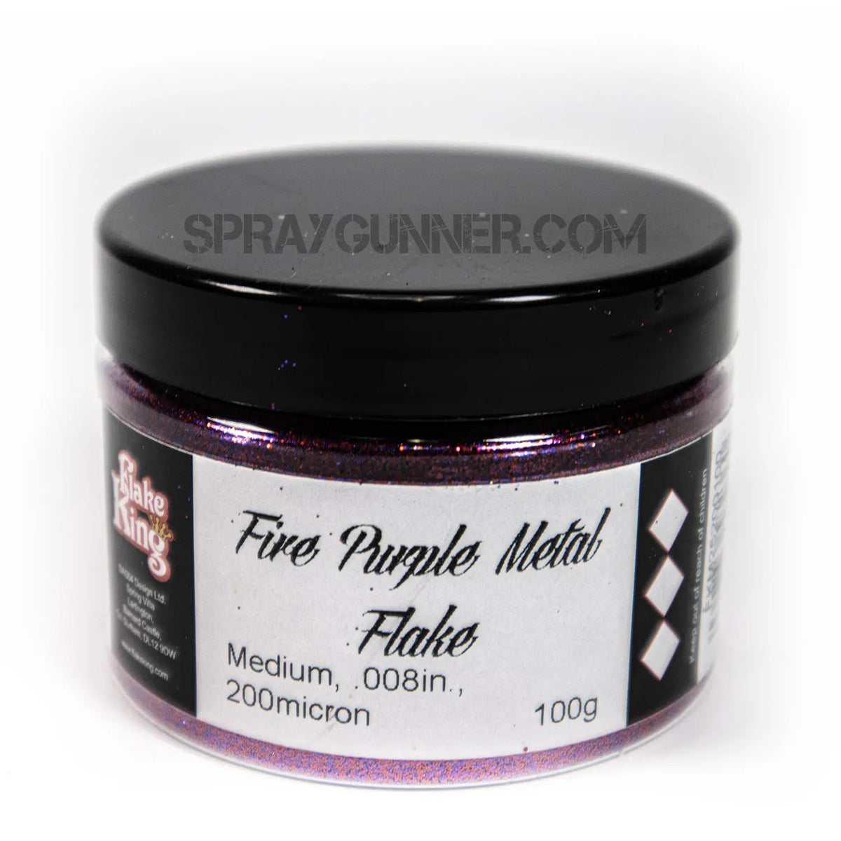 Flake King: Fire Purple Metal Flake