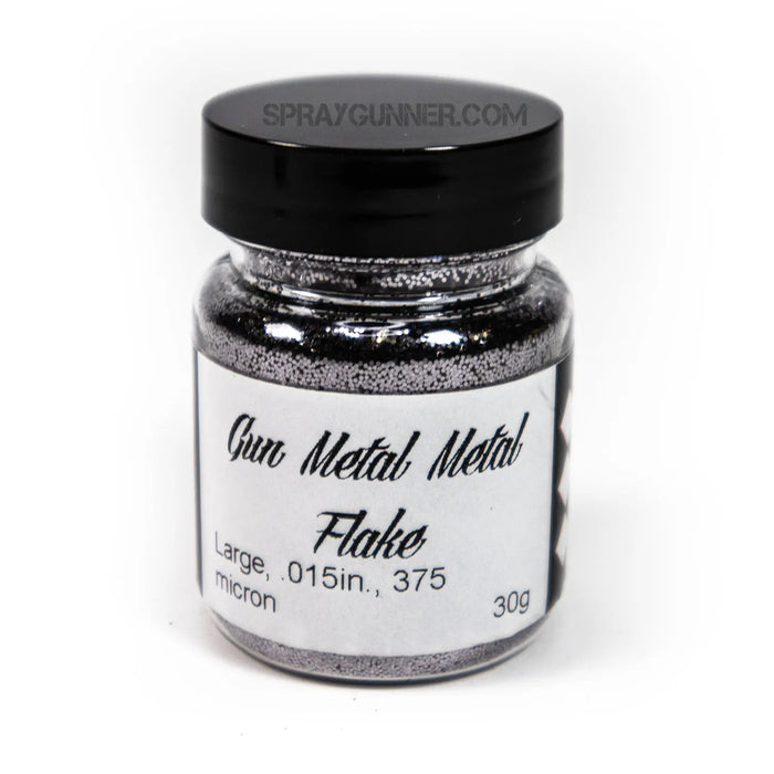 Flake King: Gun Metal Metal Flake
