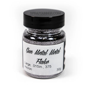 Flake King: Gun Metal Metal Flake