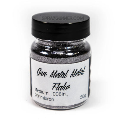 Flake King: Gun Metal Metal Flake
