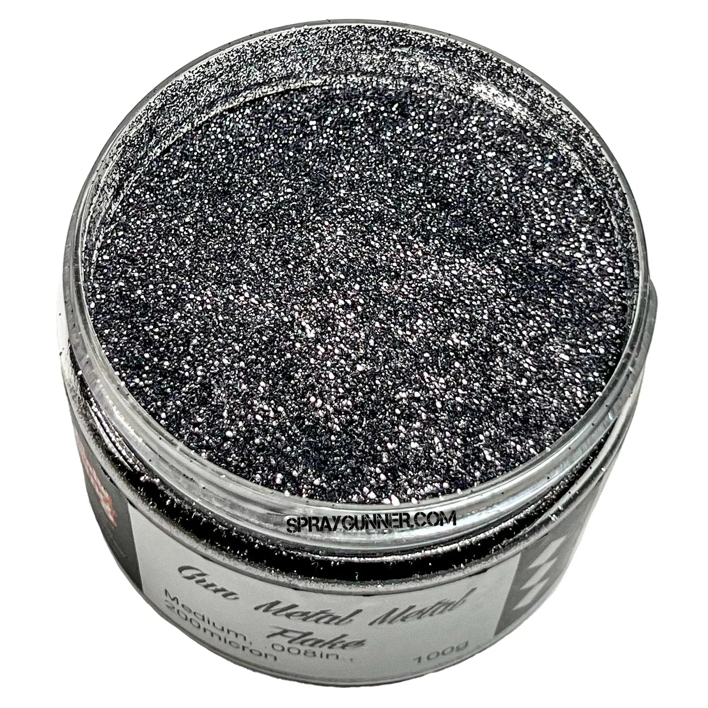 Flake King: Gun Metal Metal Flake