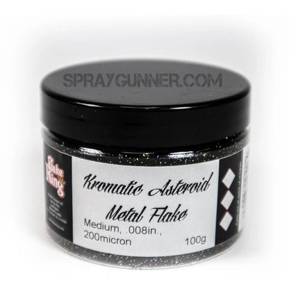 Flake King: Kromatic Black Asteroid Metal Flake