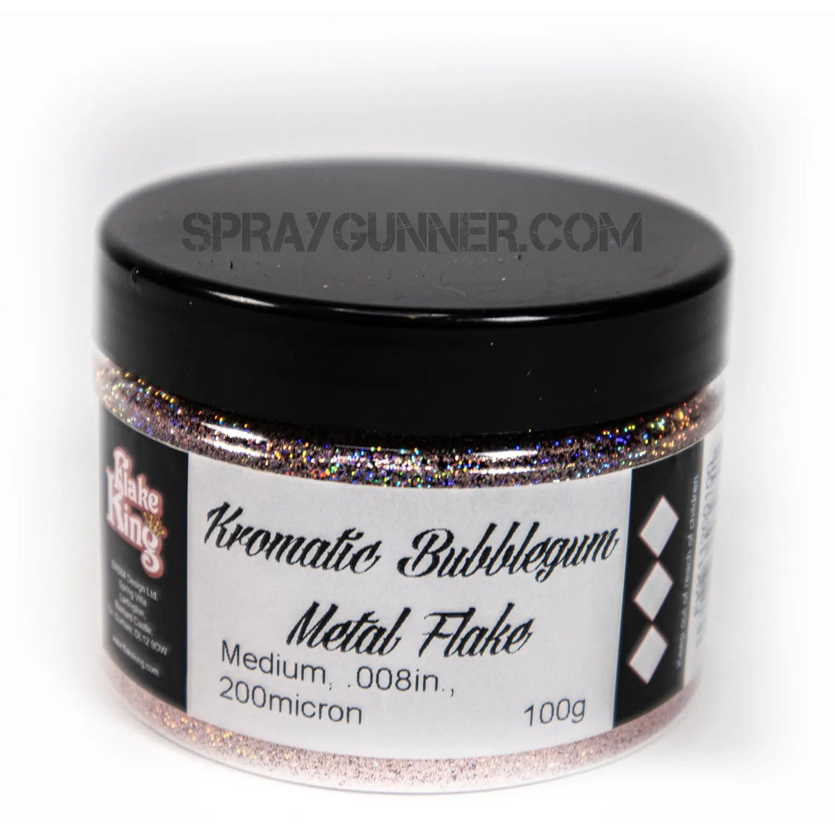 Flake King: Kromatic Bubble Gum Metal Flake