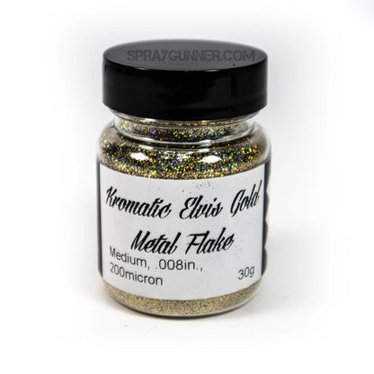Flake King: Kromatic Elvis Gold Metal Flake