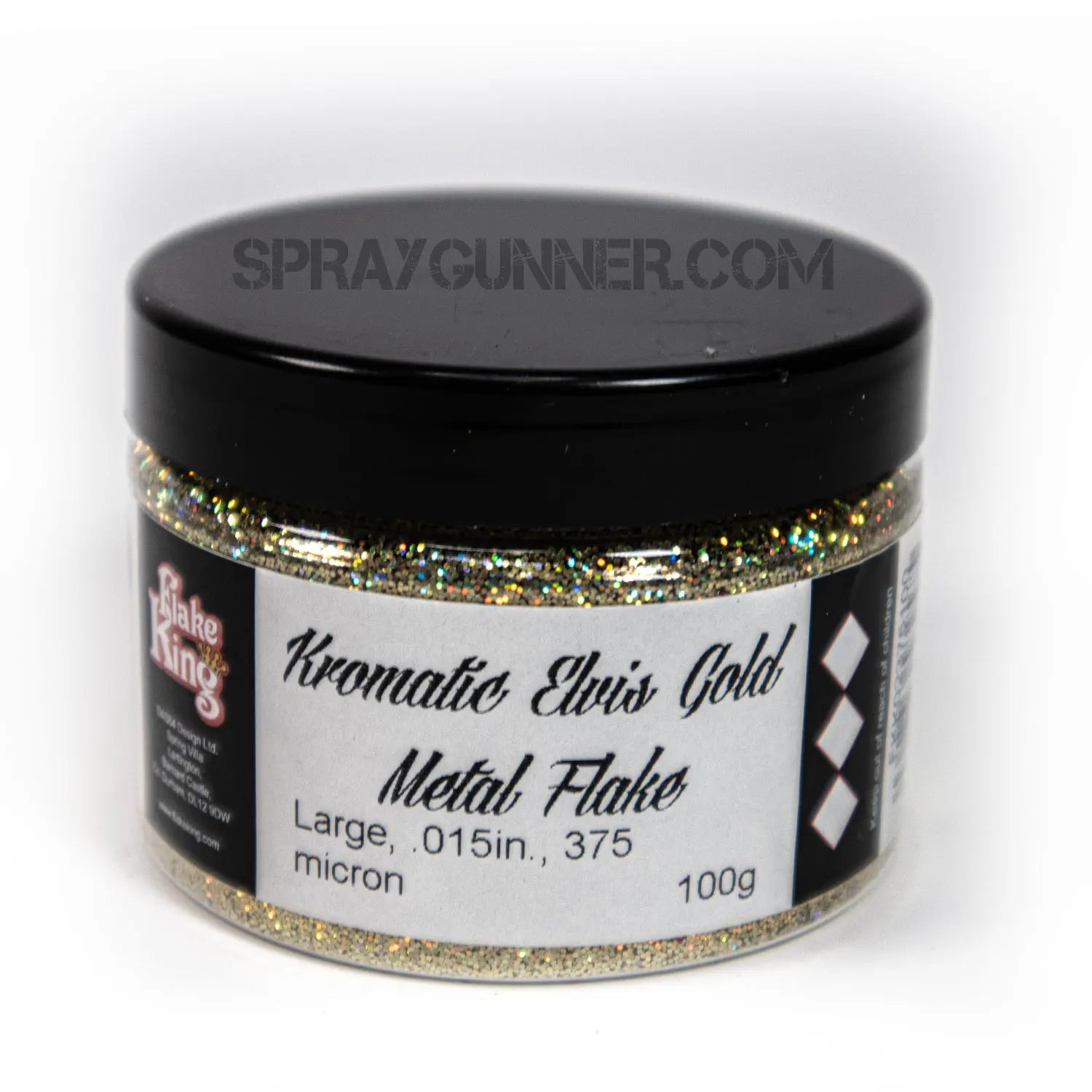 Flake King: Kromatic Elvis Gold Metal Flake Flake King