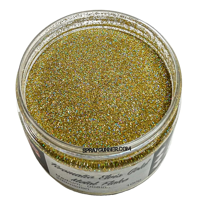 Flake King: Kromatic Elvis Gold Metal Flake