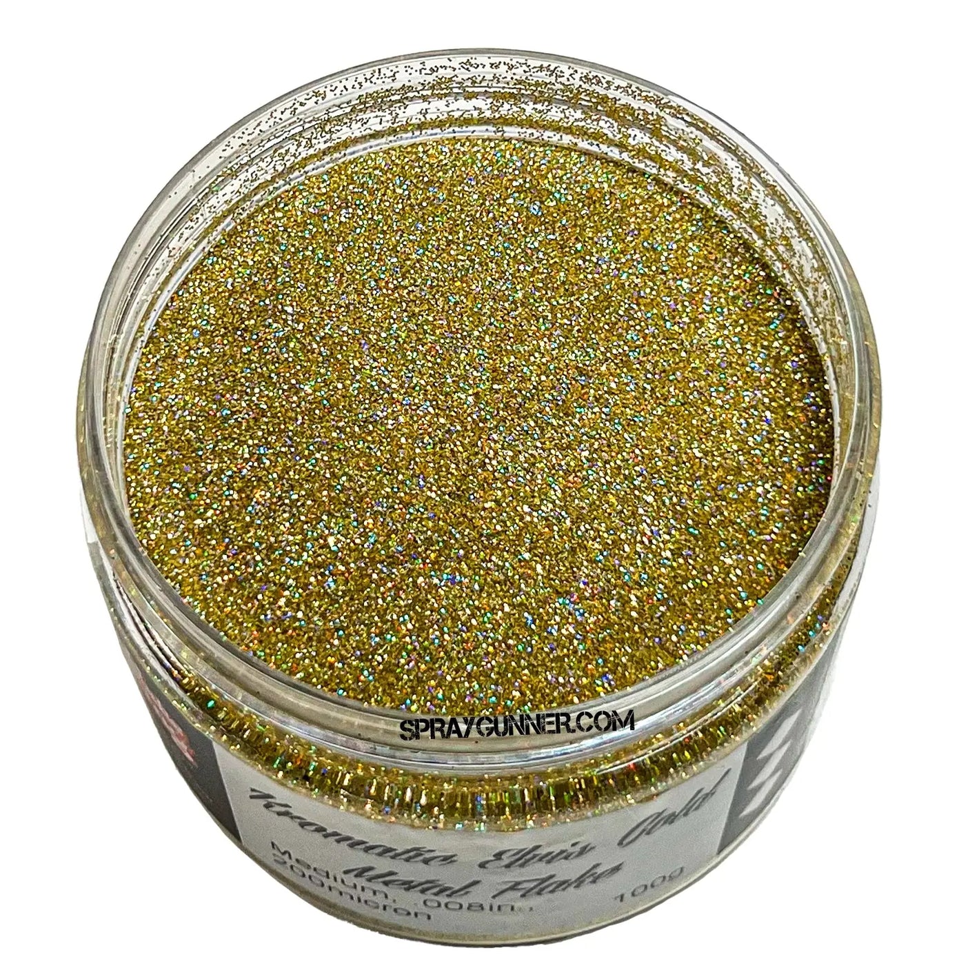 Flake King: Kromatic Elvis Gold Metal Flake