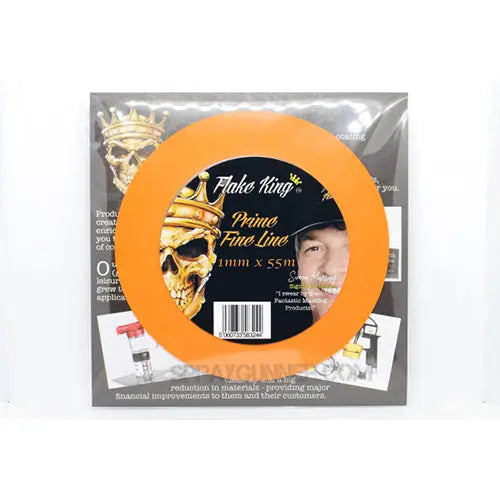 Flake King: Prime Orange Fine Line Tape