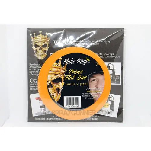 Flake King: Prime Orange Flat Line Tape