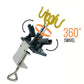 Clamp Style Four Airbrush Holder by NO-NAME Brand