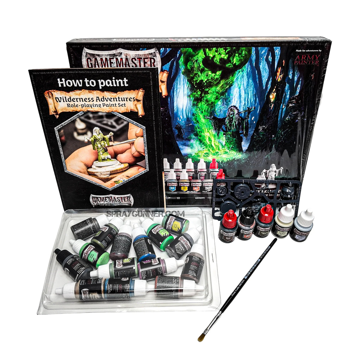 THE ARMY PAINTER: GameMaster Wilderness Adventures Paint Set