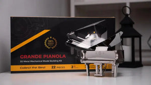 Grande Pianola Piano Metal Model