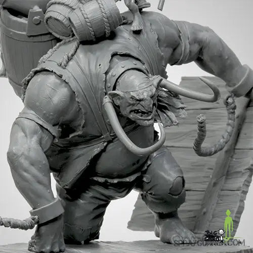 Grommargh the Big Bomba 75 mm [Black Sailors: Pirates of the Storm Coast Series] Big Child Creatives